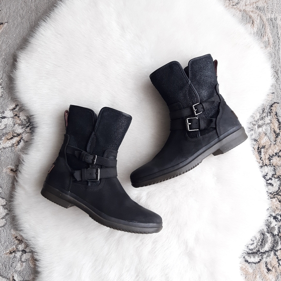 simmens waterproof leather boot